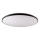 Zatemnjiva LED stropna svetilka KERN LED/100W/230V 3000/4000/6000K Ø 100 cm črna + daljinski upravljalnik