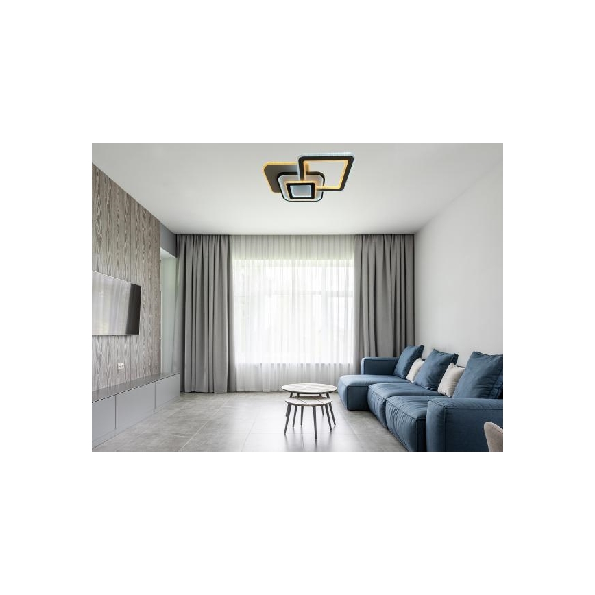 Zatemnjiva LED stropna svetilka LED/105W/230V 3000-6500K + daljinski upravljalnik