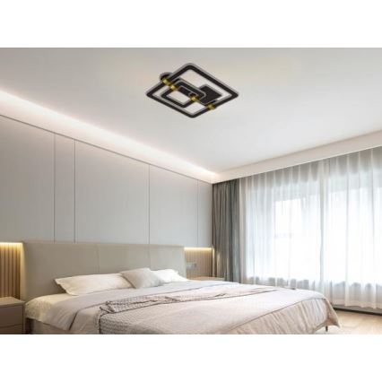 Zatemnjiva LED stropna svetilka LED/140W/230V 3000-6500K + z daljinskim upravljalnikom