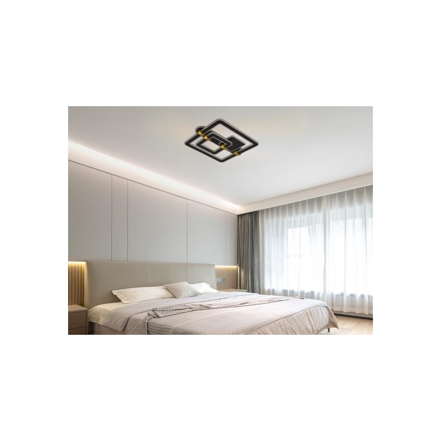 Zatemnjiva LED stropna svetilka LED/140W/230V 3000-6500K + z daljinskim upravljalnikom
