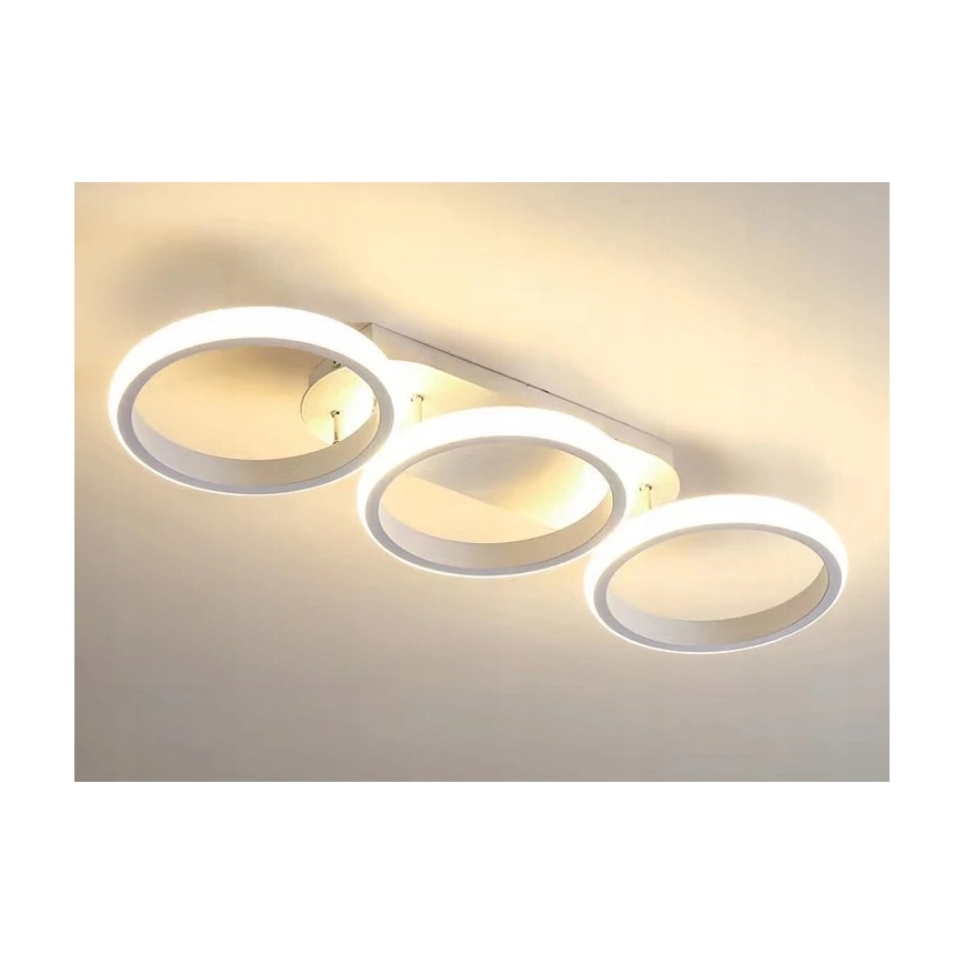 Zatemnjevalna LED stropna svetilka LED/30W/230V 3000-6500K bela Wi-Fi Tuya + daljinski upravljalnik