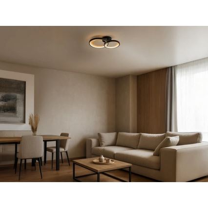 Zatemnjiva LED stropna svetilka LED/35W/230V 3000-6500K + daljinski upravljalnik