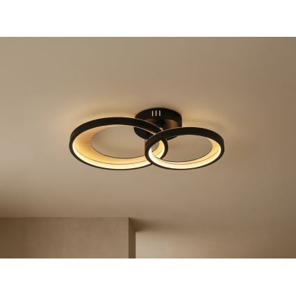 Zatemnjiva LED stropna svetilka LED/35W/230V 3000-6500K + daljinski upravljalnik