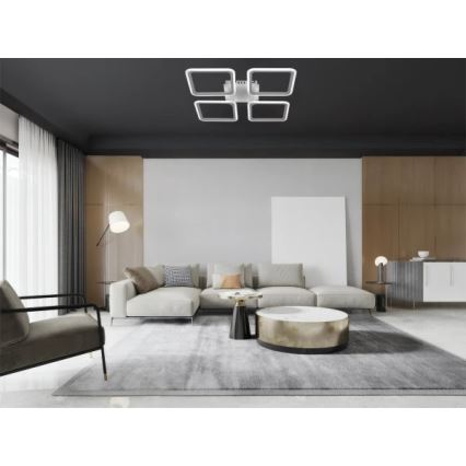 Zatemnjiva LED stropna svetilka LED/95W/230V 3000-6500K + daljinski upravljalnik