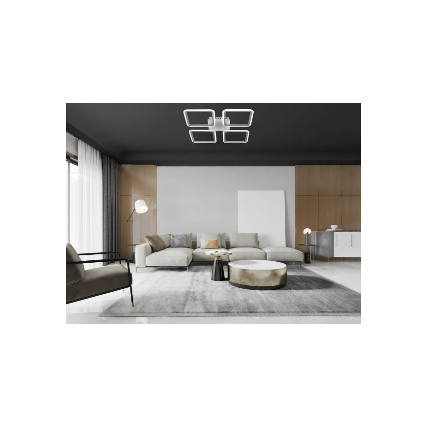 Zatemnjiva LED stropna svetilka LED/95W/230V 3000-6500K + daljinski upravljalnik