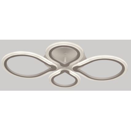 LED stropna svetilka TRIESTE LED/52W/230V + daljinski upravljalnik (z možnostjo zatemnitve)