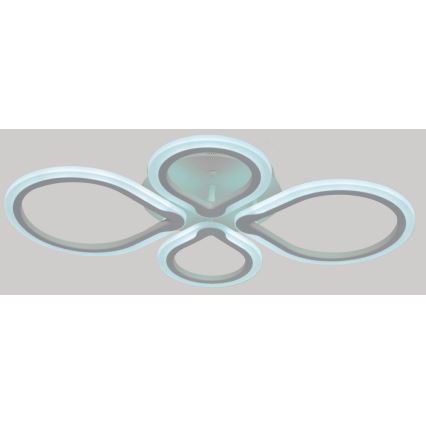 LED stropna svetilka TRIESTE LED/52W/230V + daljinski upravljalnik (z možnostjo zatemnitve)