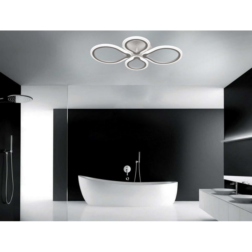 LED stropna svetilka TRIESTE LED/52W/230V + daljinski upravljalnik (z možnostjo zatemnitve)