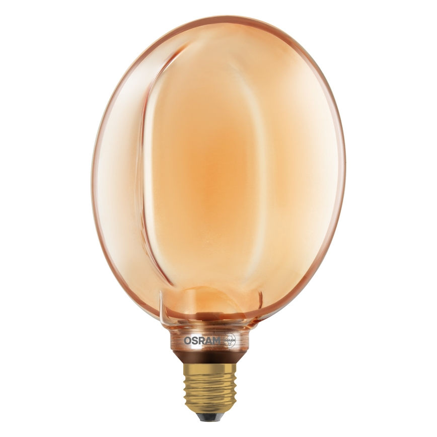 Zatemnjiva LED žarnica VINTAGE E27/4W/230V 1800K zlata - Osram