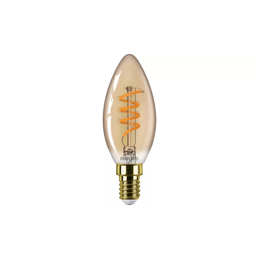 Zatemnjiva LED žarnica VINTAGE Philips E14/2,5W/230V 1800K