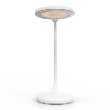Zatemnjiva polnilna LED-svetilka na dotik z ogledalom LED/6W/1200 mAh 3000/4000/5700K CRI 90 bela