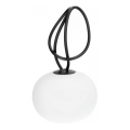 Zatemnjiva polnilna zunanja LED svetilka VENEZIA LED/1,5W/5V 2500K IP54 2600 mAh črna