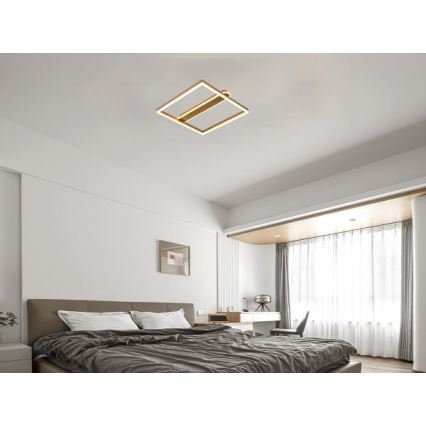 Zatemnjiva stropna LED svetilka LED/60W/230V 3000-6500K + daljinski upravljalnik