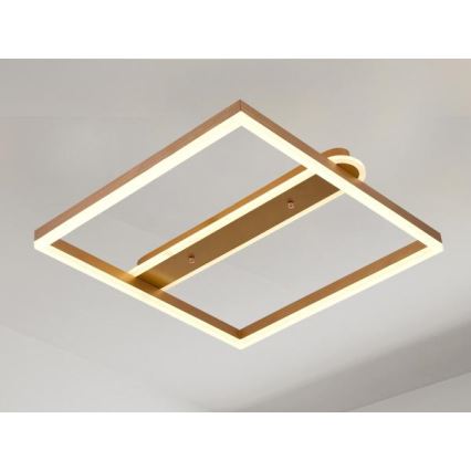 Zatemnjiva stropna LED svetilka LED/60W/230V 3000-6500K + daljinski upravljalnik
