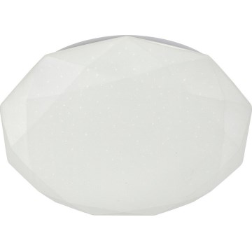 Zatemnjivo LED stropno svetilo HEX LED/72W/230V 3000-6000K premer 50 cm belo + daljinski upravljalnik