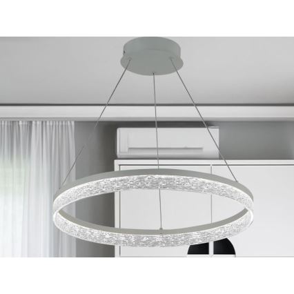Zatemnjevalen LED lestenec na kablu ALIANZ LED/60W/230V 3000-6000K premer 80 cm + daljinski upravljalnik