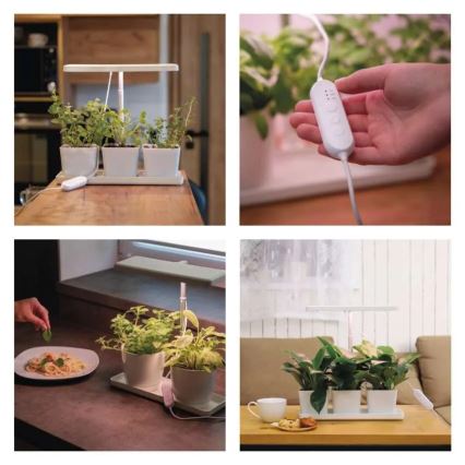 Zatemnljiva LED notranja svetilka za gojenje rastlin GROW LED/7W/5V