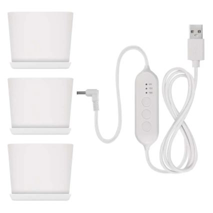 Zatemnljiva LED notranja svetilka za gojenje rastlin GROW LED/7W/5V