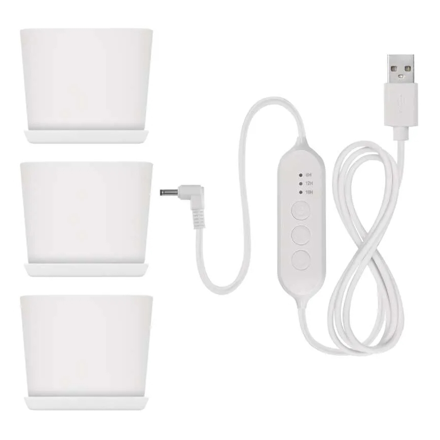 Zatemnljiva LED notranja svetilka za gojenje rastlin GROW LED/7W/5V