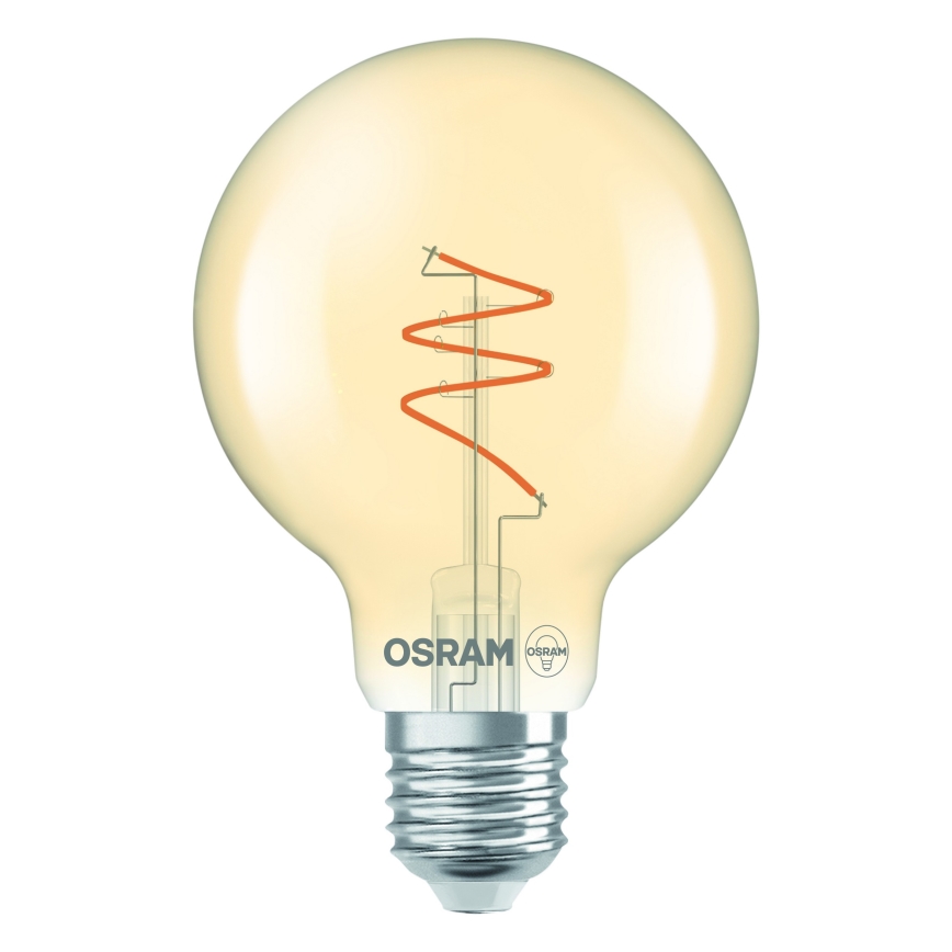Zatemnljiva LED sijalka VINTAGE FILAMENT E27/4,9W/230V 2200K CRI 90 - Osram