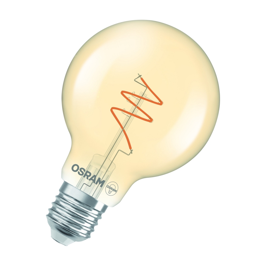 Zatemnljiva LED sijalka VINTAGE FILAMENT E27/4,9W/230V 2200K CRI 90 - Osram