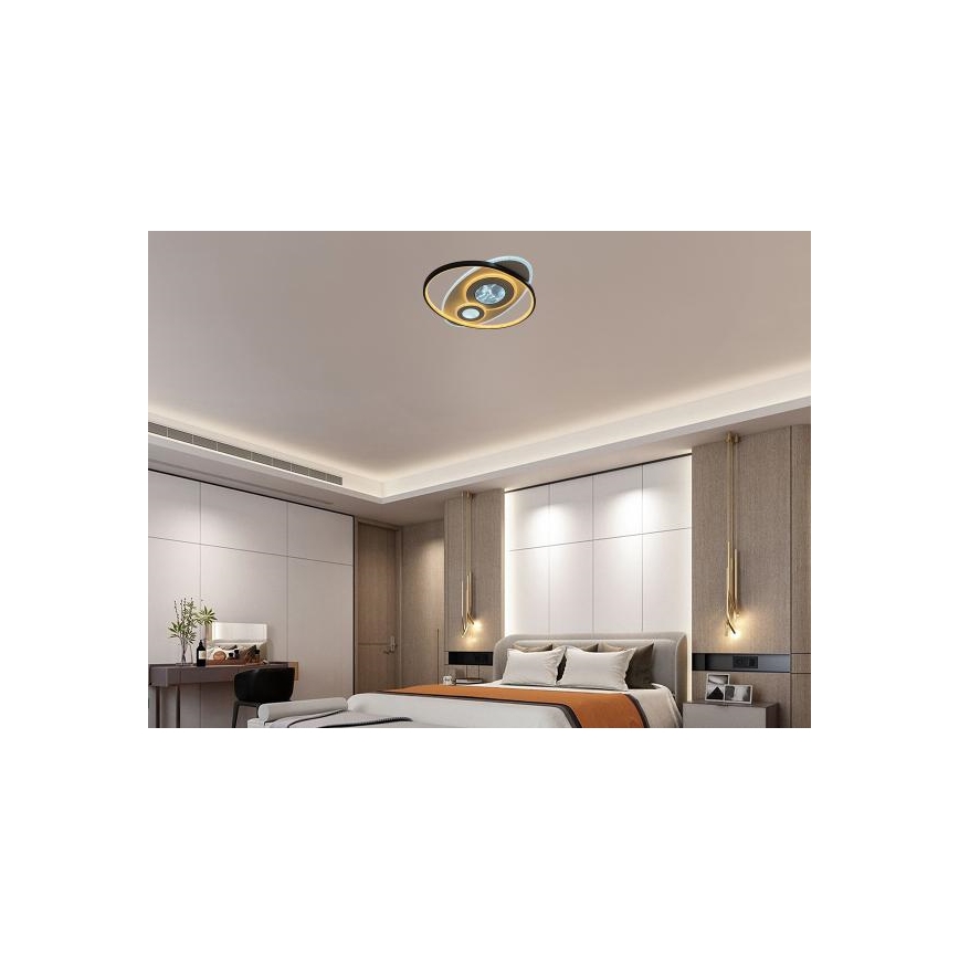 Zatemnljiva LED stropna svetilka LED/105W/230V 3000-6500K + daljinski upravljalnik