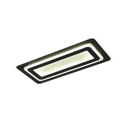 LED zatemnjiva stropna svetilka LED/85W/230V 3000-6500K črna + daljinski upravljalnik