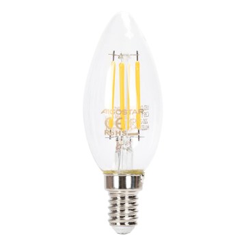 Zatemnljiva LED žarnica FILAMENT C35 E14/4W/230V 2700K - Aigostar