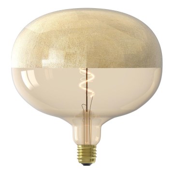 Zatemnljiva LED žarnica s kupolo FILAMENT E27/4W/230V 1800K zlata CRI 90