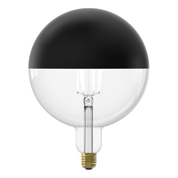 Zatemnljiva LED žarnica s pokrovom FILAMENT G200 E27/6W/230V 1800K črna CRI 90