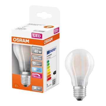 Zatemnljiva LED žarnica SUPERSTAR CLASSIC A60 E27/4,8W/230V 4000K - Osram