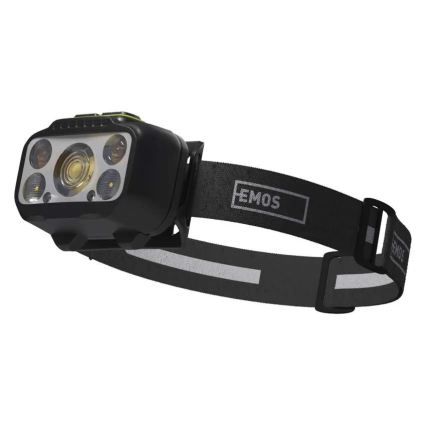 Zatemnljiva polnilna naglavna svetilka LED/3xAAA/1000 mAh 3,7V