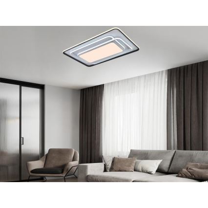 Zatemnljiva stropna LED svetilka LED/220W/230V 3000-6500K + daljinski upravljalnik