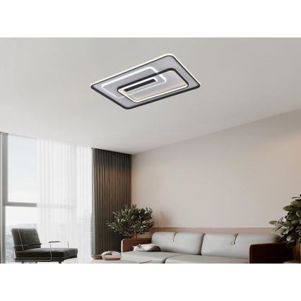 Zatemnljivo LED stropno svetilo LED/160W/230V 3000-6500K + daljinski upravljalnik
