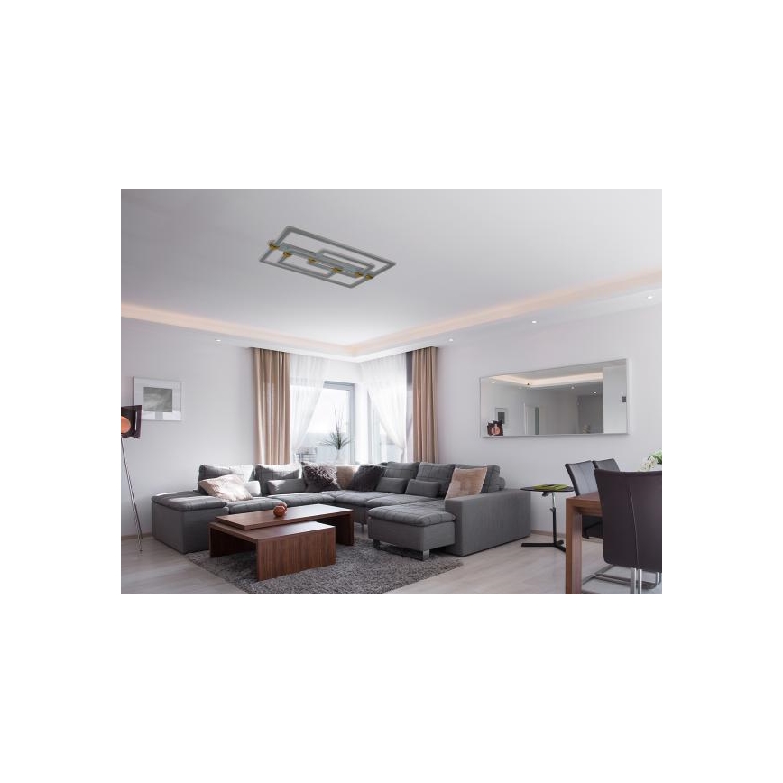 Zatemnljivo LED stropno svetilo LED/280W/230V 3000-6500K + daljinski upravljalnik