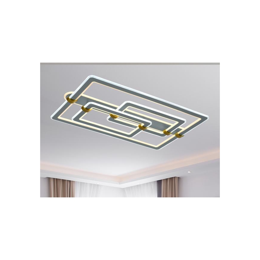 Zatemnljivo LED stropno svetilo LED/280W/230V 3000-6500K + daljinski upravljalnik
