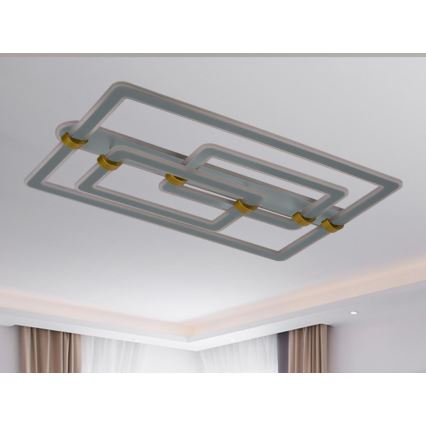 Zatemnljivo LED stropno svetilo LED/280W/230V 3000-6500K + daljinski upravljalnik