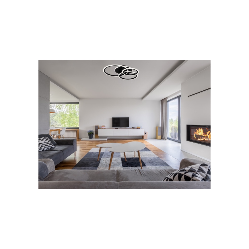 Zatemnljivo stropno LED svetilo LED/90W/230V 3000-6500K + daljinski upravljalnik