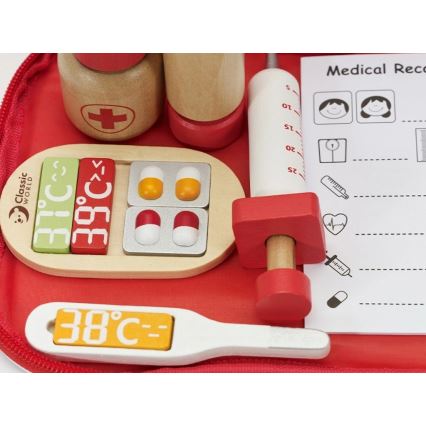 Zdravniški kovček s priborom