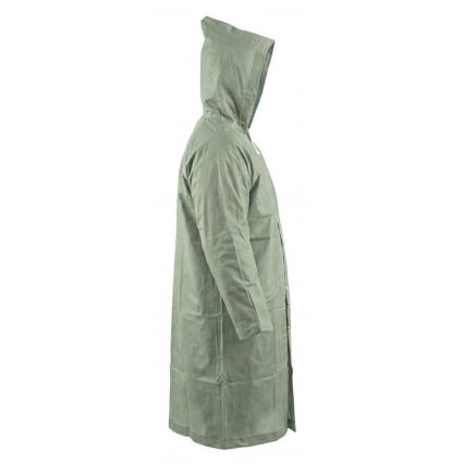 Zelen dežni plašč 120 cm