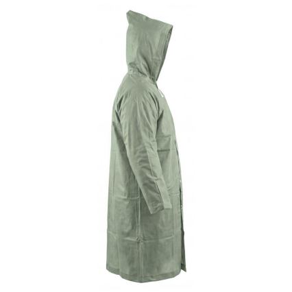 Zeleni dežni plašč 120 cm