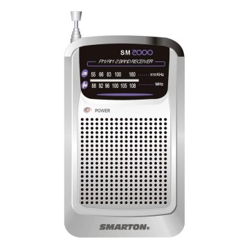 Žepni FM/AM radio 2xAAA