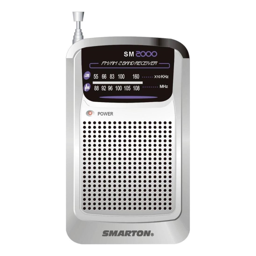 Žepni FM/AM radio 2xAAA