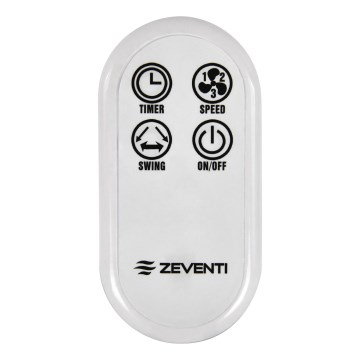 ZEVENTI - Daljinski upravljalnik za ventilatorje FREEZE bela