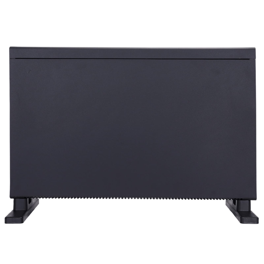 ZEVENTI - Električni konvektor z LCD-zaslonom ECO/1250/2000W/230V črn + daljinski upravljalnik