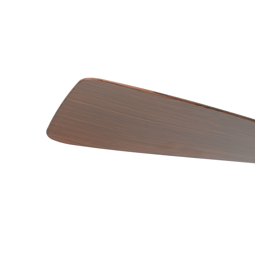 ZEVENTI - Zatemnjujoč LED stropni ventilator AERYS LED/24W/230V 3000/4000/6000K Wi‑Fi Tuya črna/oreh + daljinski upravljalnik