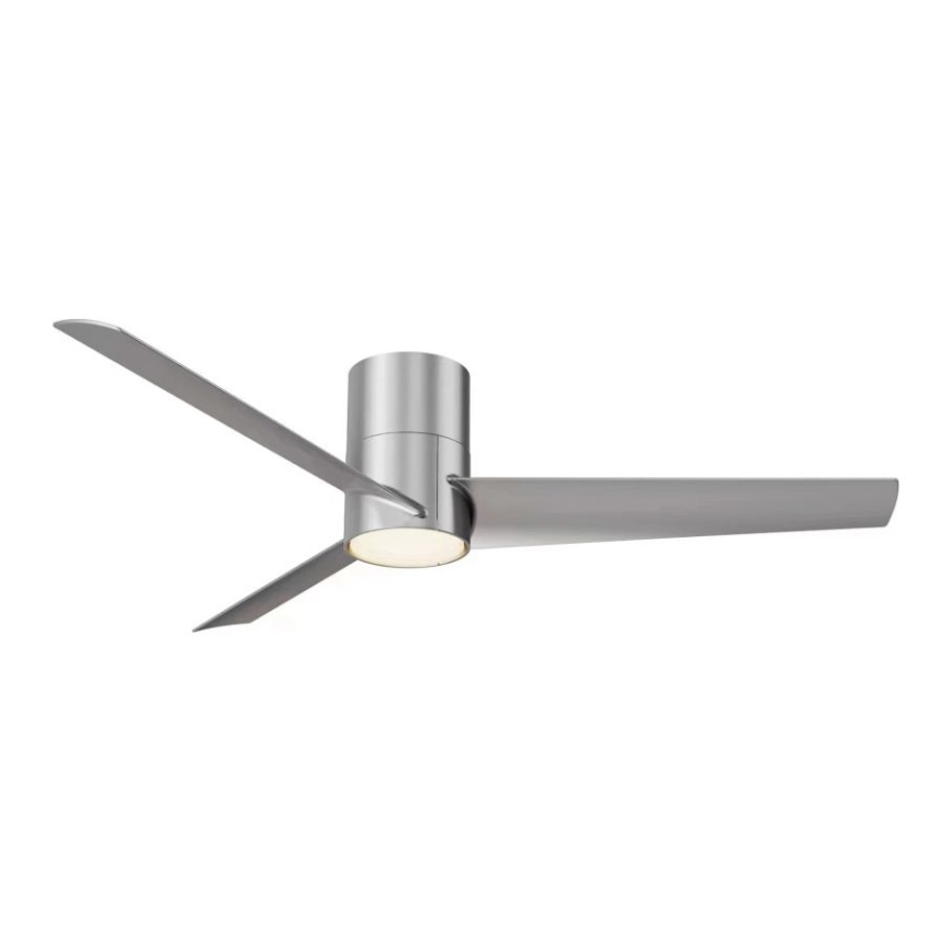 ZEVENTI - LED Stropni ventilator BARROSA LED/18W/230V 3000/4000/6000K Wi-Fi Tuya mat krom + Daljinski upravljalnik