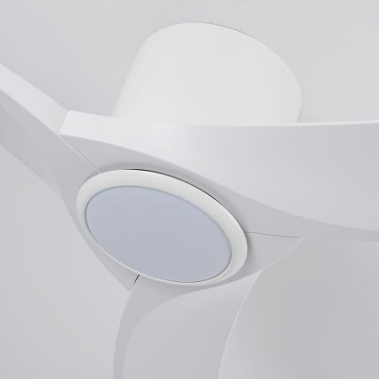 ZEVENTI - LED zatemljiv stropni ventilator ORBITO LED/24W/230V 3000/4000/6000K Wi-Fi Tuya bela + daljinski upravljalnik