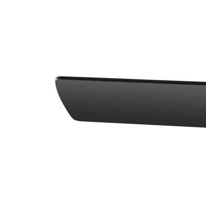 ZEVENTI - LED Zatemnitveni stropni ventilator ORVIETO LED/18W/230V 3000-6000K Wi-Fi Tuya črna + Daljinski upravljalnik