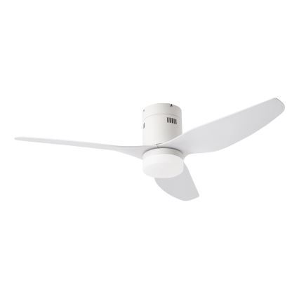 ZEVENTI - LED Zatemnitveni stropni ventilator PADUA LED/18W/230V 3000-6000K Wi-Fi Tuya bela + Daljinski upravljalnik